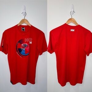 Helly Hansen Ocean Power Men's Red T-Shirt (M)